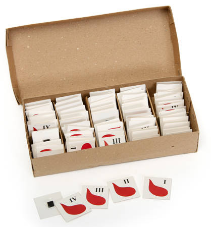 К19 Переливание крови (раздаточный набор из 10 комплектов по 12 карт, размер 4,5х4,5)