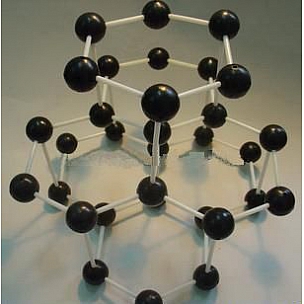 Модель демонстрационная кристаллической решетки графита
