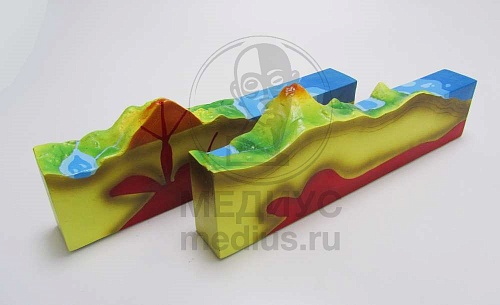 Модель "Вулкана" (разборная) Модель "Вулкана" (разборная)