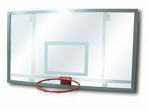 Щит баскетбольный игровой 1800х1050мм (поликарбонат) Щит баскетбольный игровой 1800х1050мм (поликарбонат)