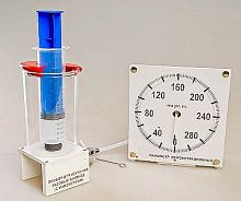 Прибор для изучения газовых законов (с манометром)