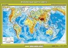 Физическая карта мира, 100х140